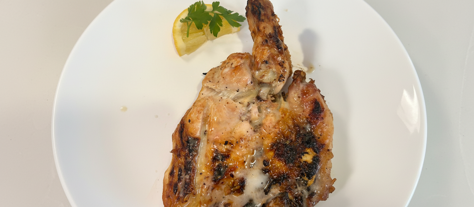 1/2 Poulet grillé