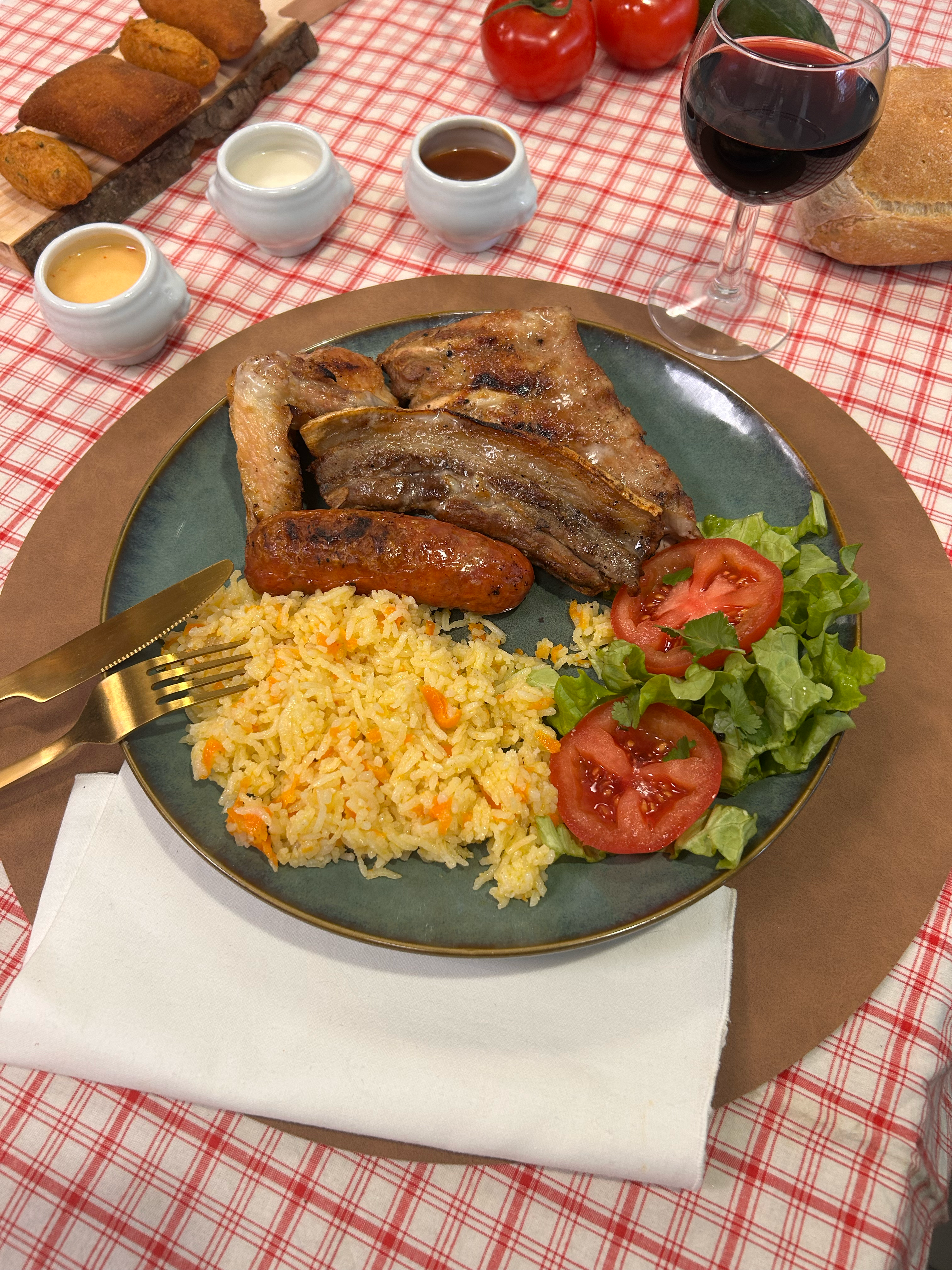 Plat grillades mixte