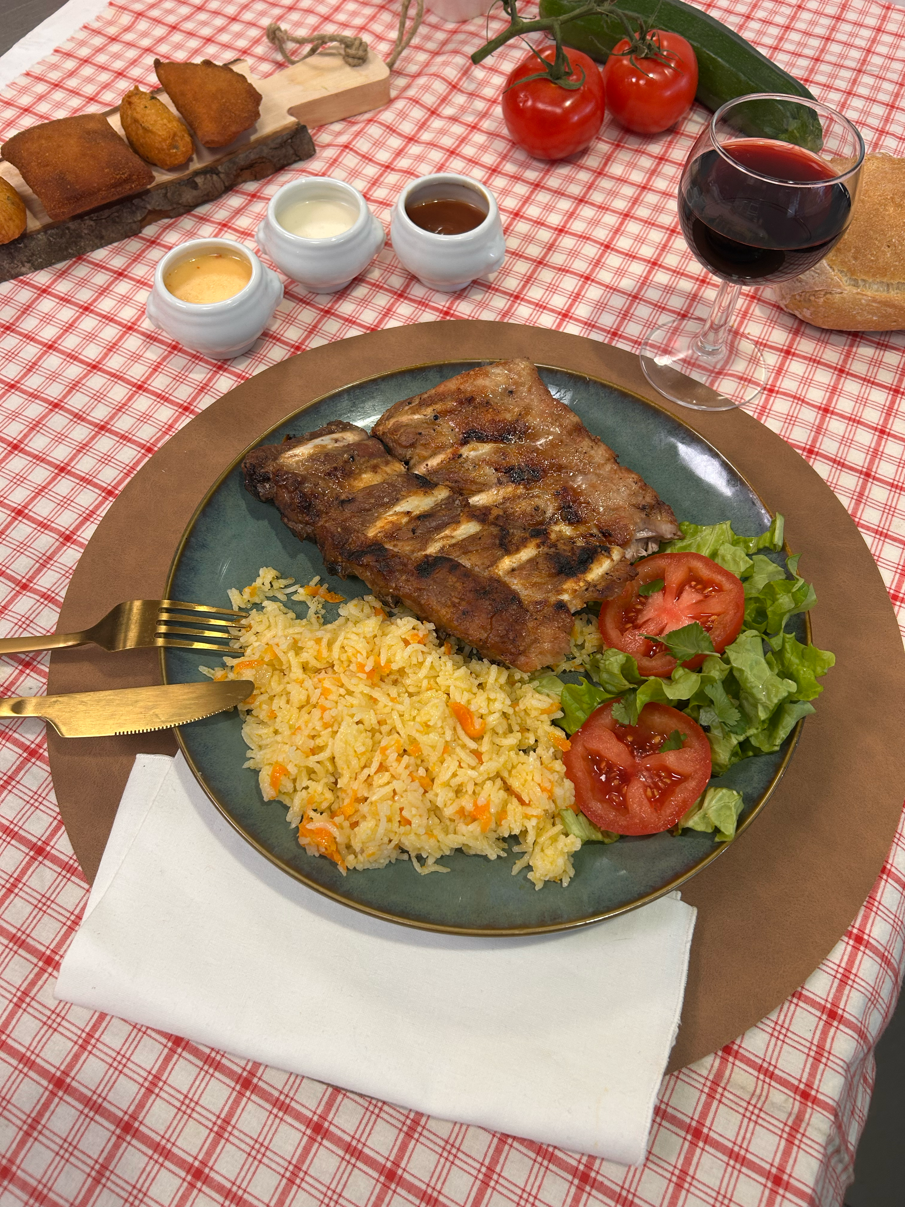 Plat travers grillé