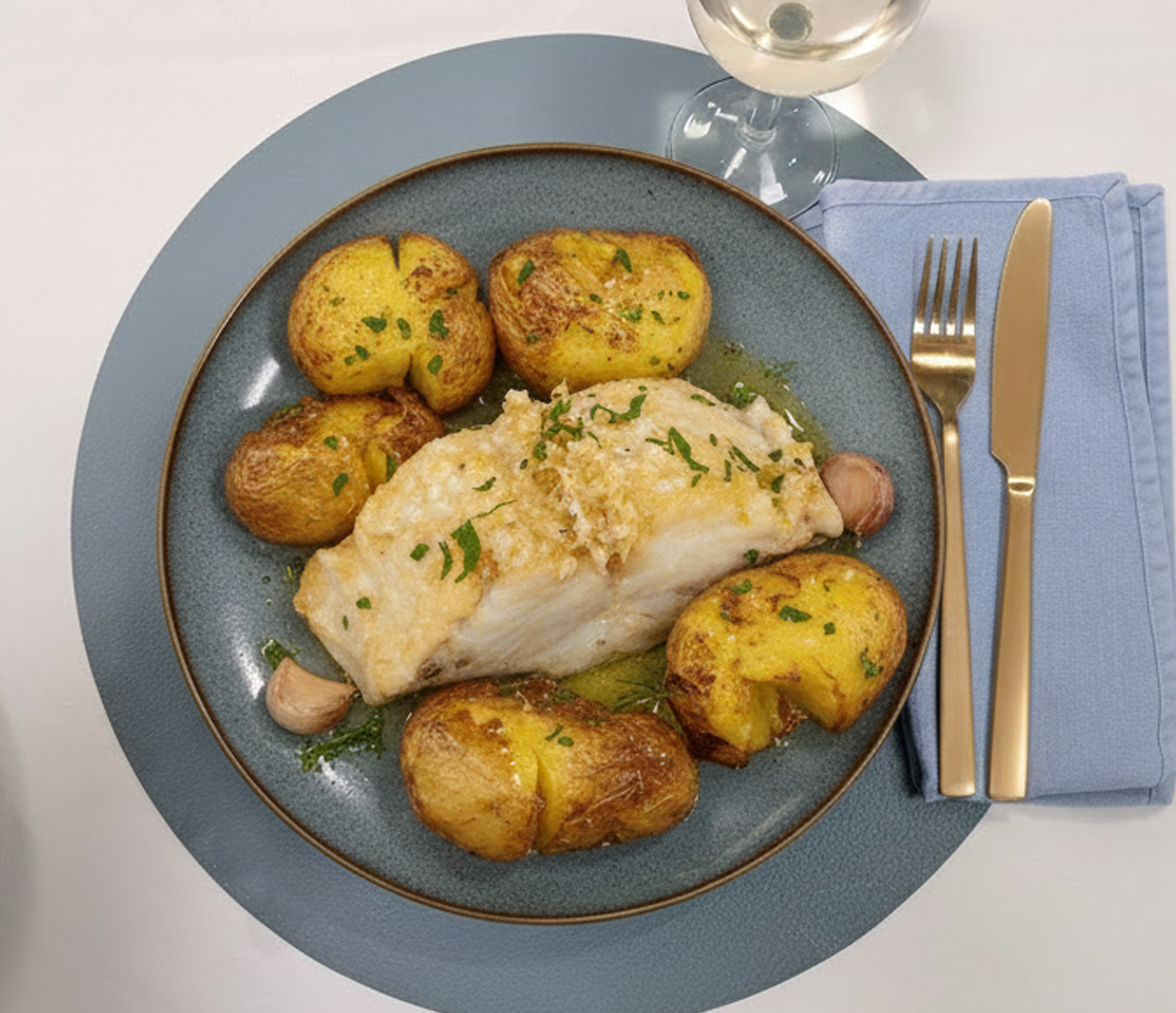 Bacalhau a lagareiro